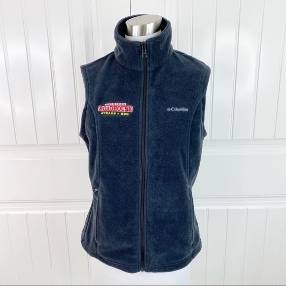 Columbia Jackets & Blazers - Columbia Original Roadhouse Steaks BBQ Fleece Vest